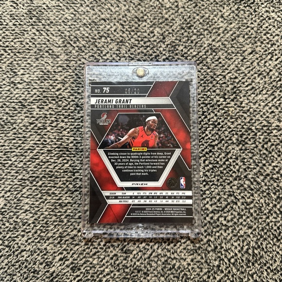 Blazers Jerami Grant SSP /20 - Picture 2 of 3